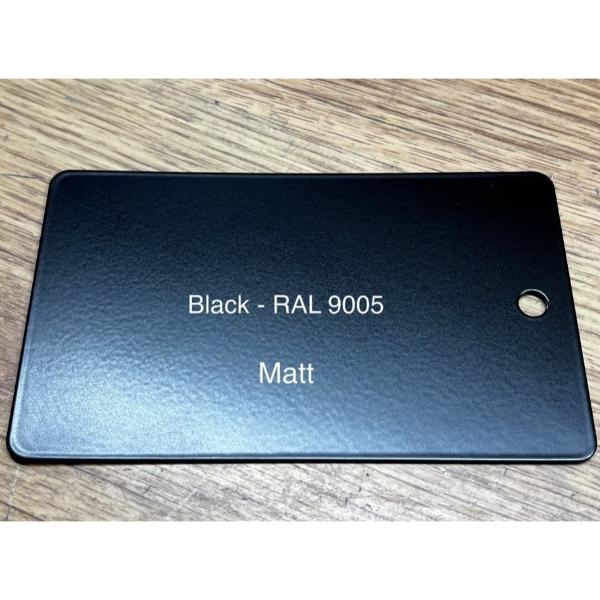 Bracket L shaped Matt Black (4)