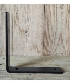 Brackets L shaped Matt Black (2)