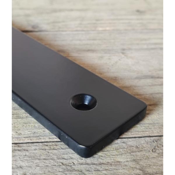 Brackets L shaped Matt Black (3)