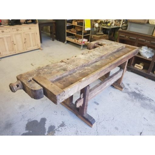 Carpenters Bench - Oak - 1c