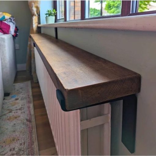 Oak Shelf and Brackets