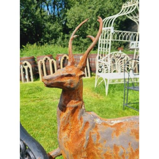 Stags – Pair – Cast Iron – D1920 (2)