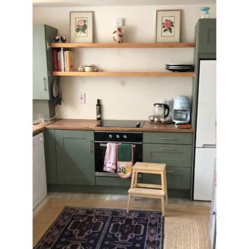 Timber Shelves - Kitchen