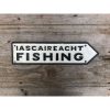 Road Sign - Fishing - Large