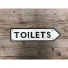 Road Sign - Toilets - Large