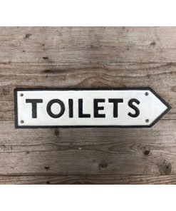 Road Sign - Toilets - Large