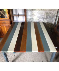 Kitchen Table - Striped - 1a