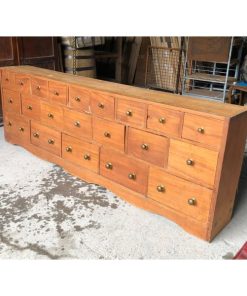 Antique Workshop Chest of Drawers - 1f