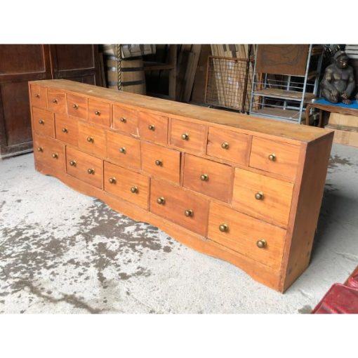 Antique Workshop Chest of Drawers - 1f