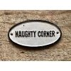 Naughty Corner - Oval - Small