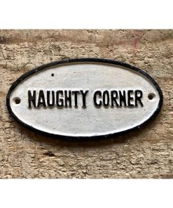 Naughty Corner - Oval - Small