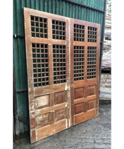 Teak Doors - Double - Ornate - 1g