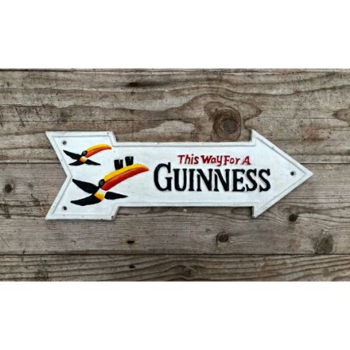 Guinness - Arrow - White - This Way