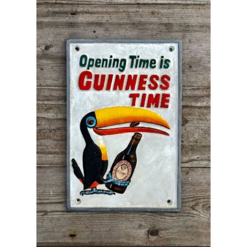 Guinness - Opening Time - Cast Iron - Rectangle