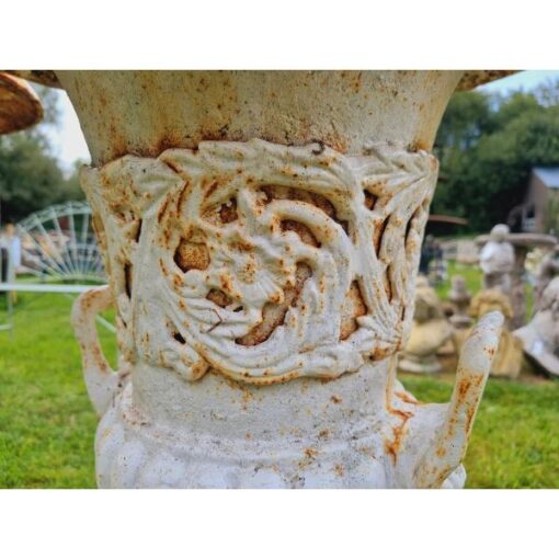 Pair of Urns on Pedestals H321 (1)