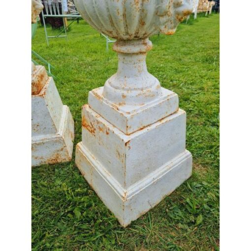 Pair of Urns on Pedestals H321 (4)
