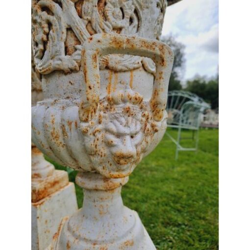 Pair of Urns on Pedestals H321 (6)