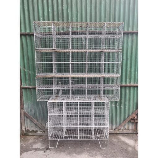 Pigeon Hole Locker - Wire Mesh - 1a