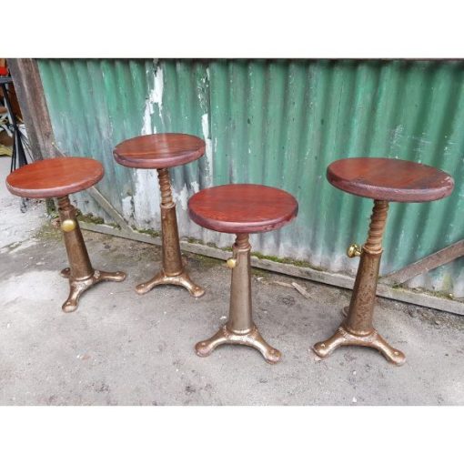 Singer Sowing Stools - Antique - 1f