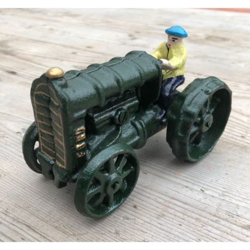 Tractor and Man - Small - Cast Iron - 1a