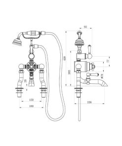 Bath Taps - Spec Sheet