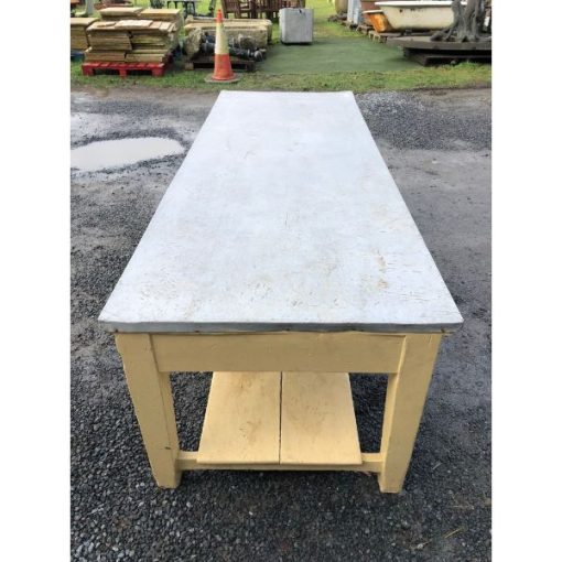 Large Metal Topped Table - 1l