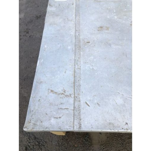 Large Metal Topped Table - 1o