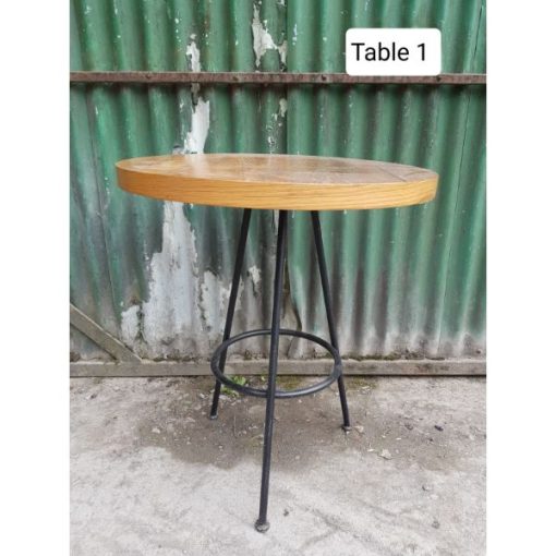 Pub Cafe Table - Style 1c