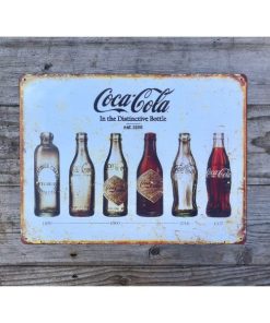 Coca Cola - Metal - Medium - Bottles