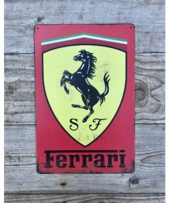 Ferrari - Small - Metal - Red