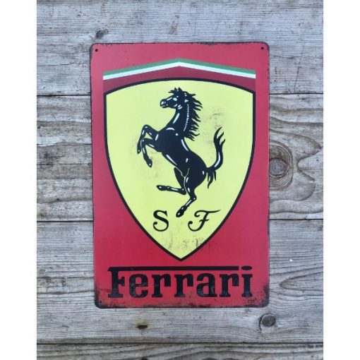 Ferrari - Small - Metal - Red