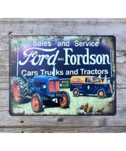 Ford Fordson - Blue - Metal - Medium