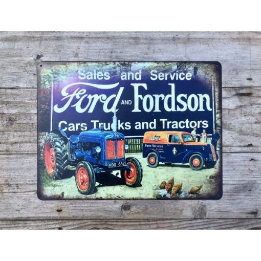 Ford Fordson - Blue - Metal - Medium