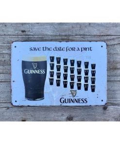 Guinness - Metal - Small - Save The Date