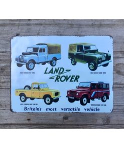 Landrover - Metal - Four Cars - Medium