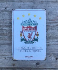 Liverpool - Metal - Small - White