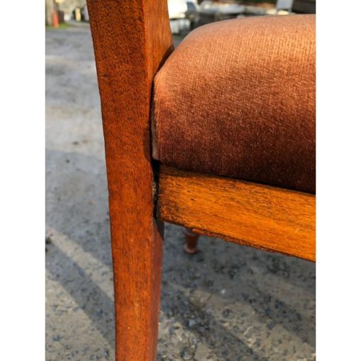 Chairs - Brown Suede - 1c