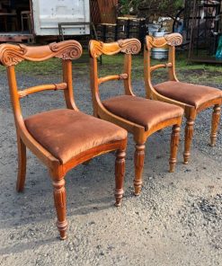 Chairs - Brown Suede - 1n