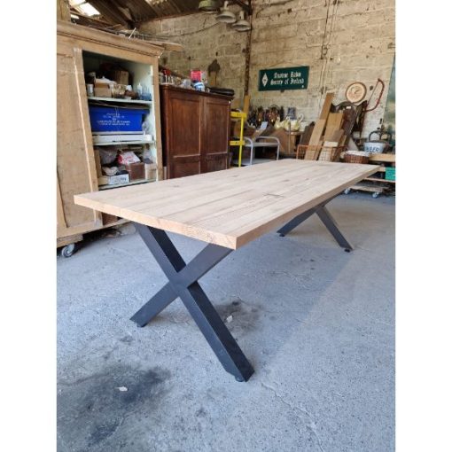 X Frame Table and Benches - 1g