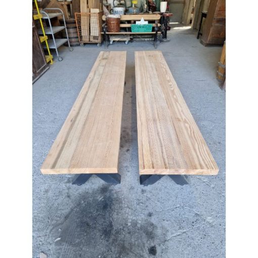 X Frame Table and Benches - 1g