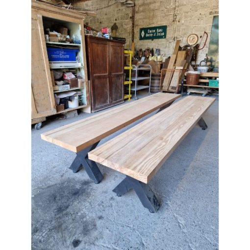 X Frame Table and Benches - 1i