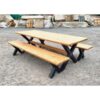 X Frame Table and Benches - KAS461 (10