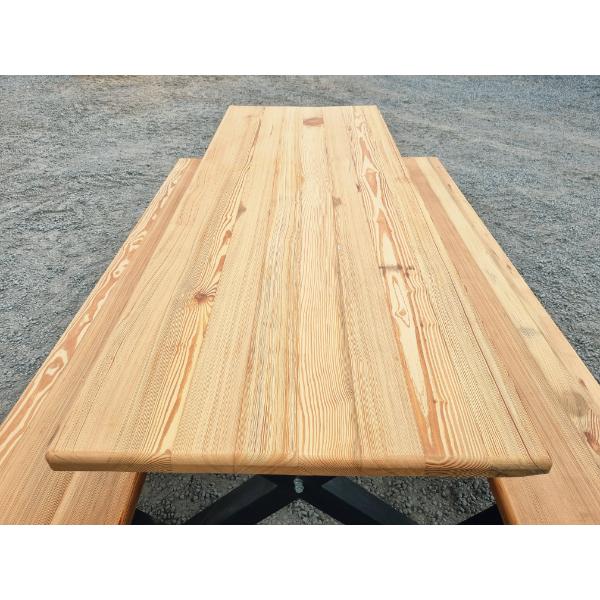 X Frame Table and Benches - KAS461 (9)