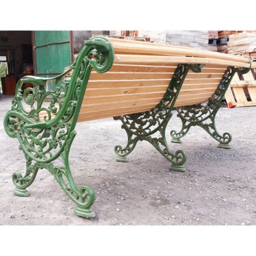 Victorian Cherub Park Bench - KAS65 - 1a