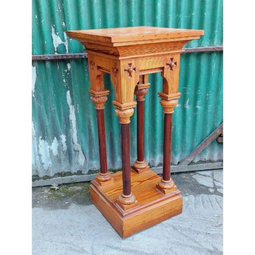 Pitch Pine Plinth - KAS89a