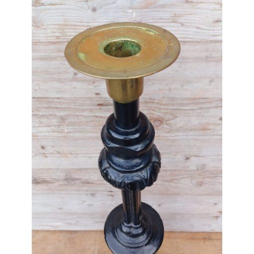 Wooden Freestanding Candle Holder - KAS239c