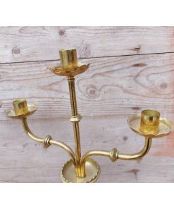 Pair of Brass Candelabras - KAS245a