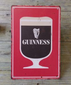 Guinness - Metal - Pint red and black - HS377