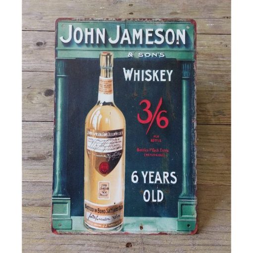 Jameson - Metal - Yellow Bottle - Small - HS380