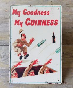 Guinness - Metal - Arm throwing Bottles - HS376